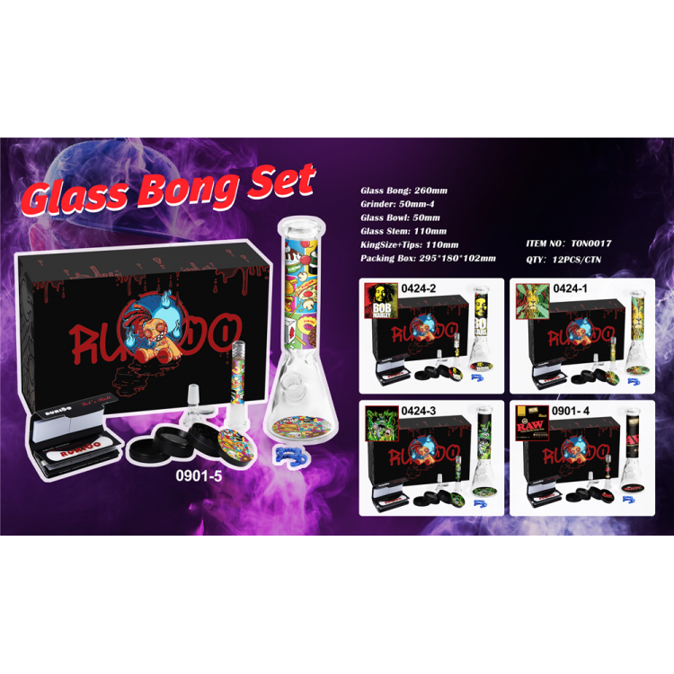 Glass Bong Set TON0017
