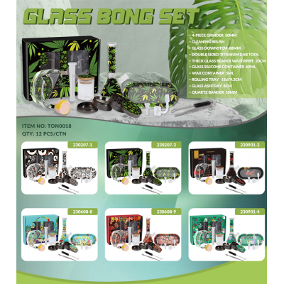 Glass Bong Set TON0018