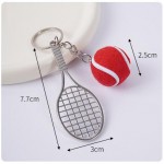 Tennis Keychain