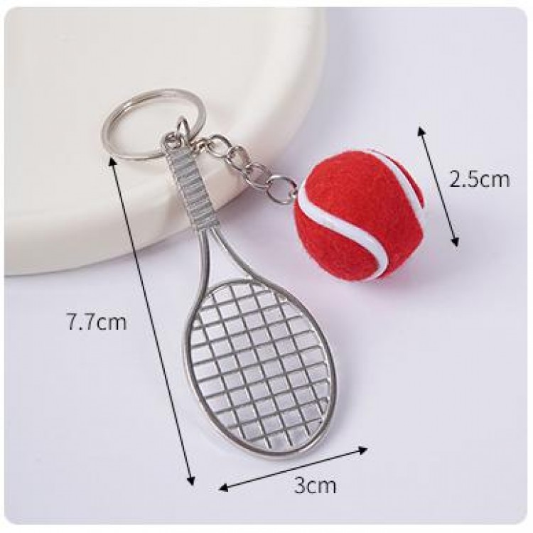 Tennis Keychain