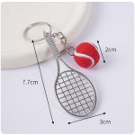 Tennis Keychain